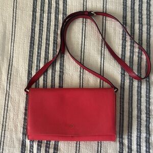 Kate Spade Cedar Street Cali Red Leather Crossbody Bag